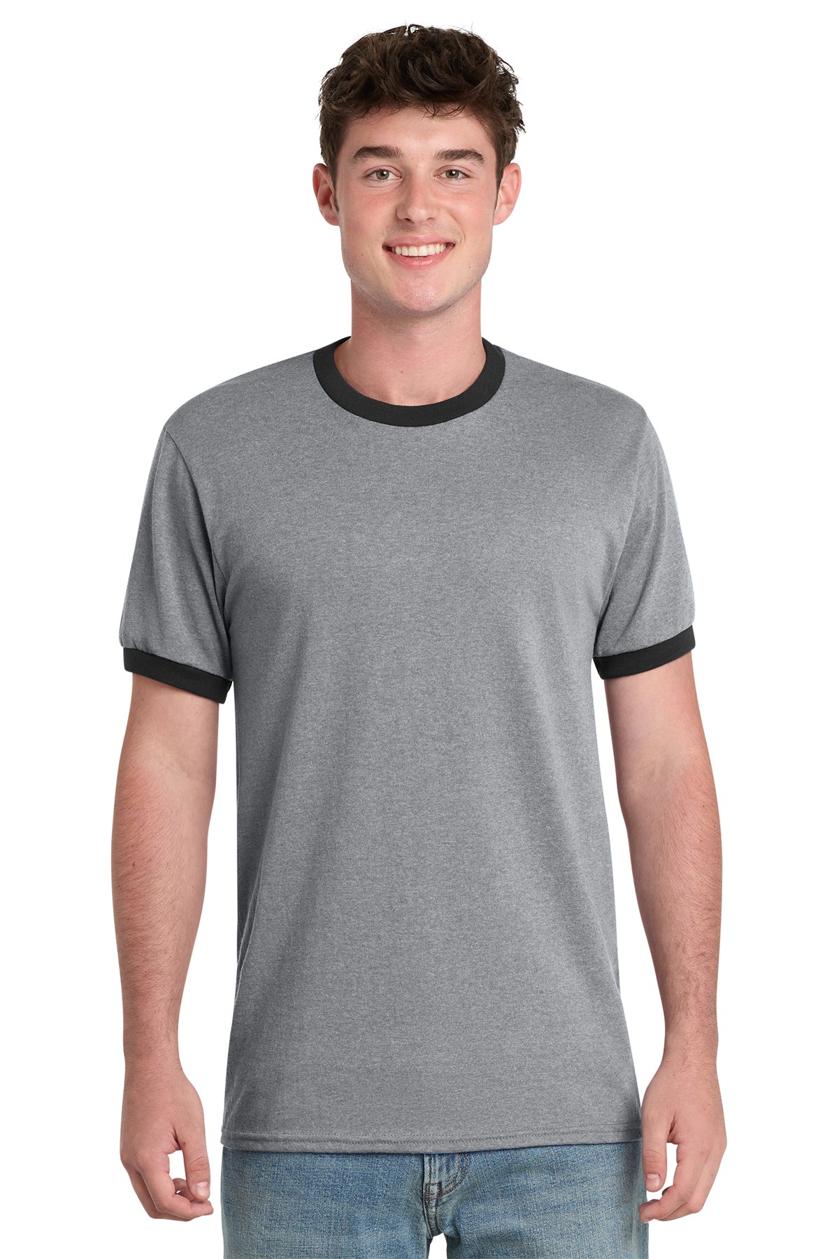 Personalized ringer-style t-shirt (Adult Unisex)