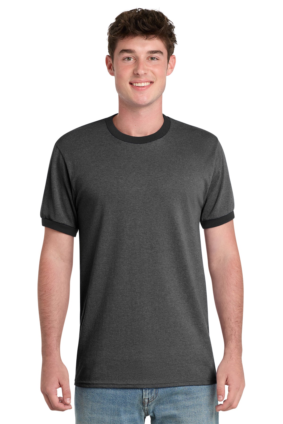 Personalized ringer-style t-shirt (Adult Unisex)