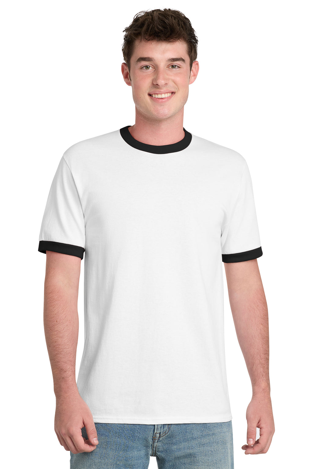Personalized ringer-style t-shirt (Adult Unisex)