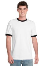 Personalized ringer-style t-shirt (Adult Unisex)