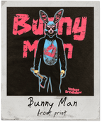 Bunny Man - glows in the dark!