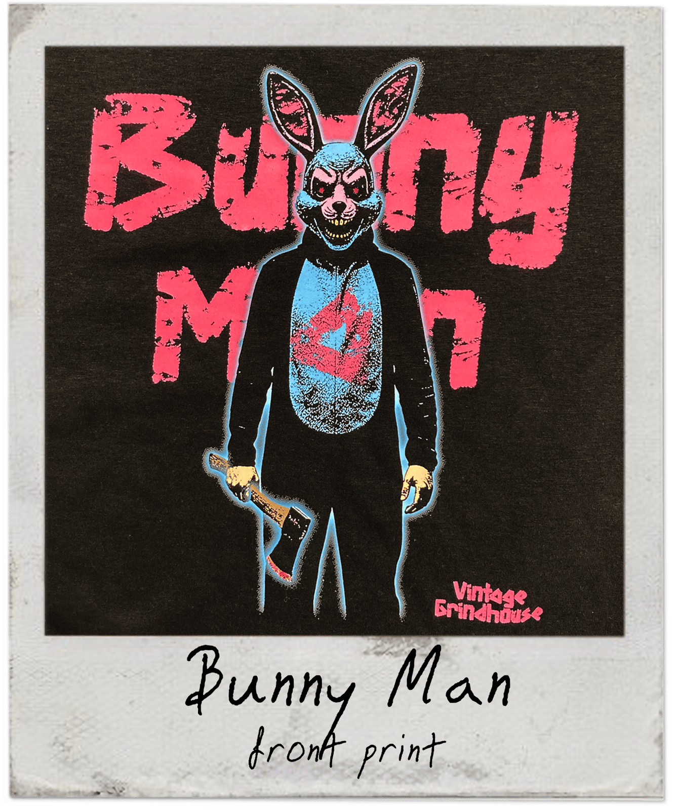 Bunny Man - glows in the dark!