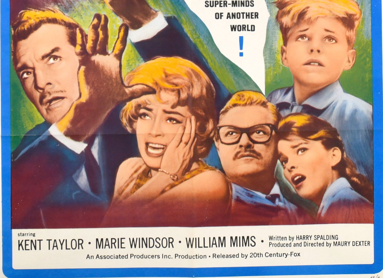 The Day Mars Invaded Earth ORIGINAL theatrical one-sheet (27"x41")