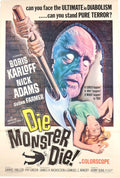 Die Monster Die ORIGINAL theatrical one-sheet (27"x41")