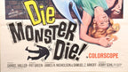 Die Monster Die ORIGINAL theatrical one-sheet (27"x41")
