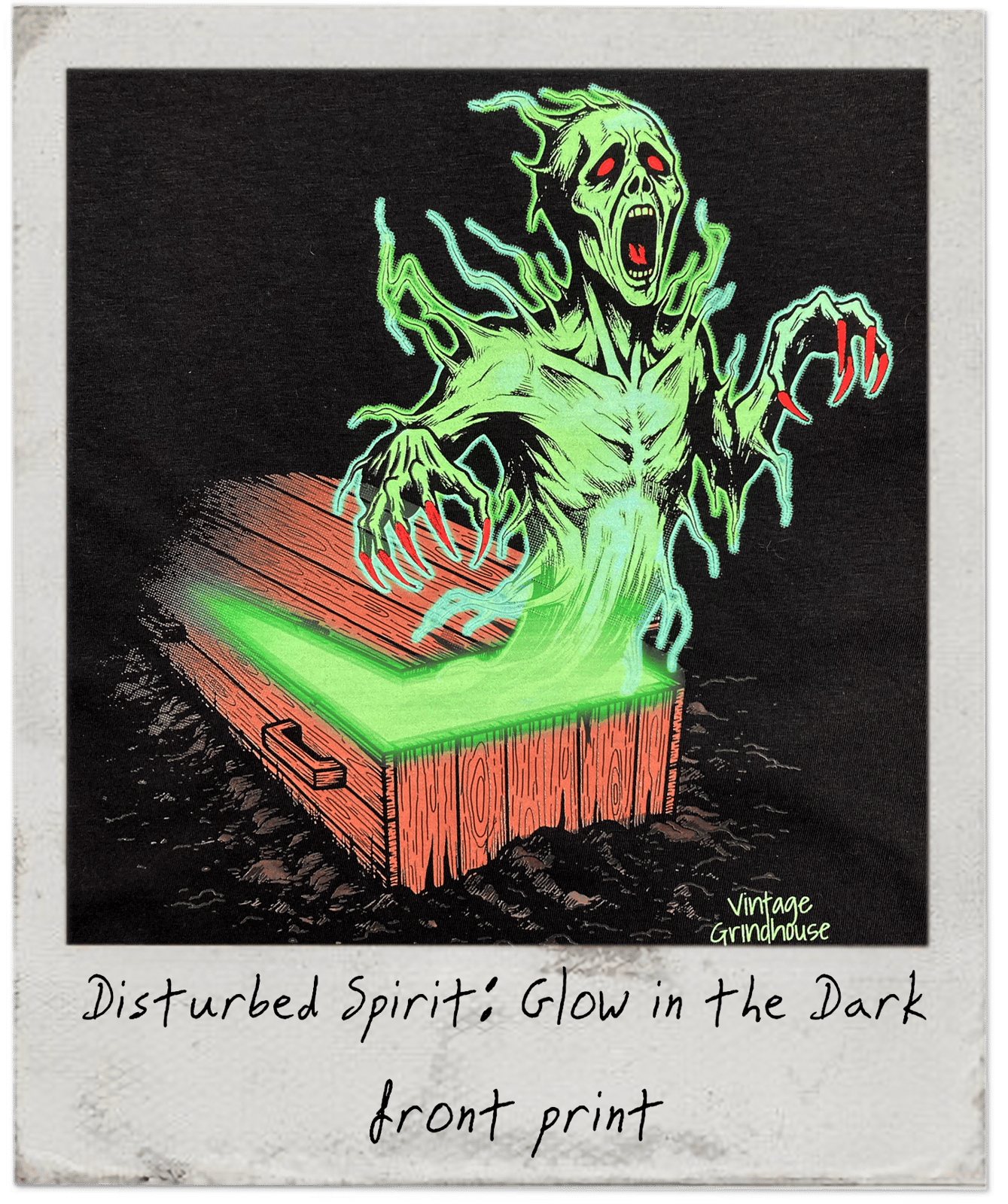Disturbed Spirit - glows in the dark!