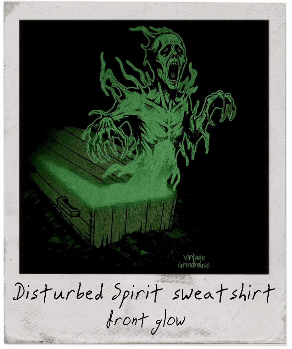 Disturbed Spirit sweatshirt - glows in the dark!