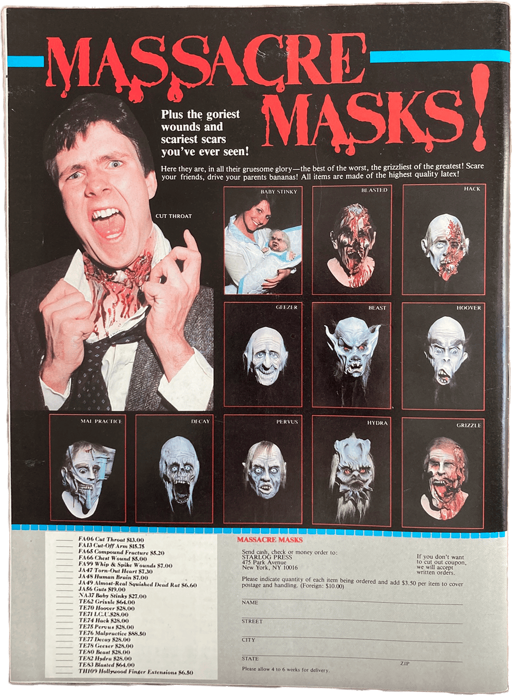 Fangoria Magazine #63