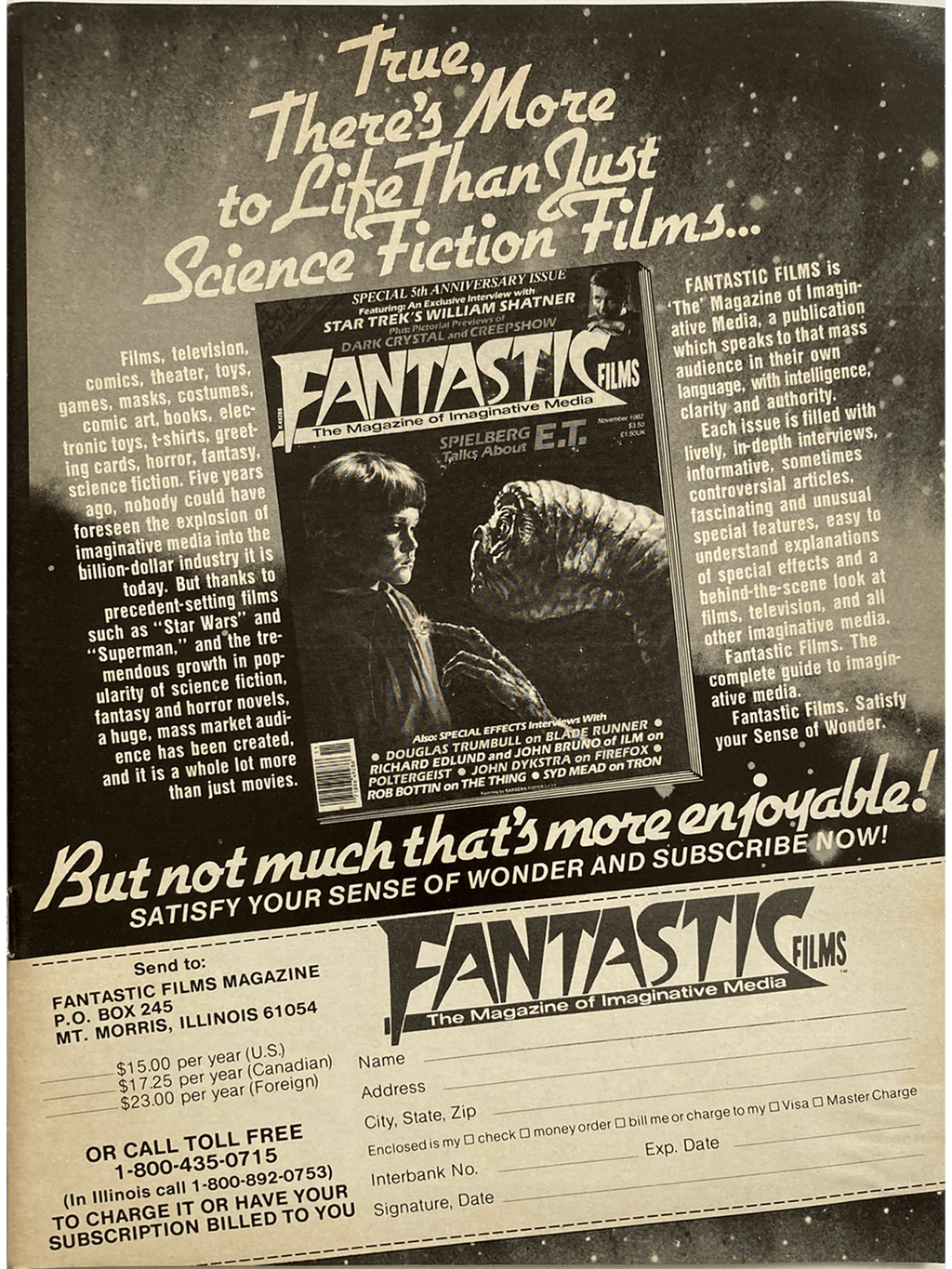 Fantastic Films (Nov. 1982)