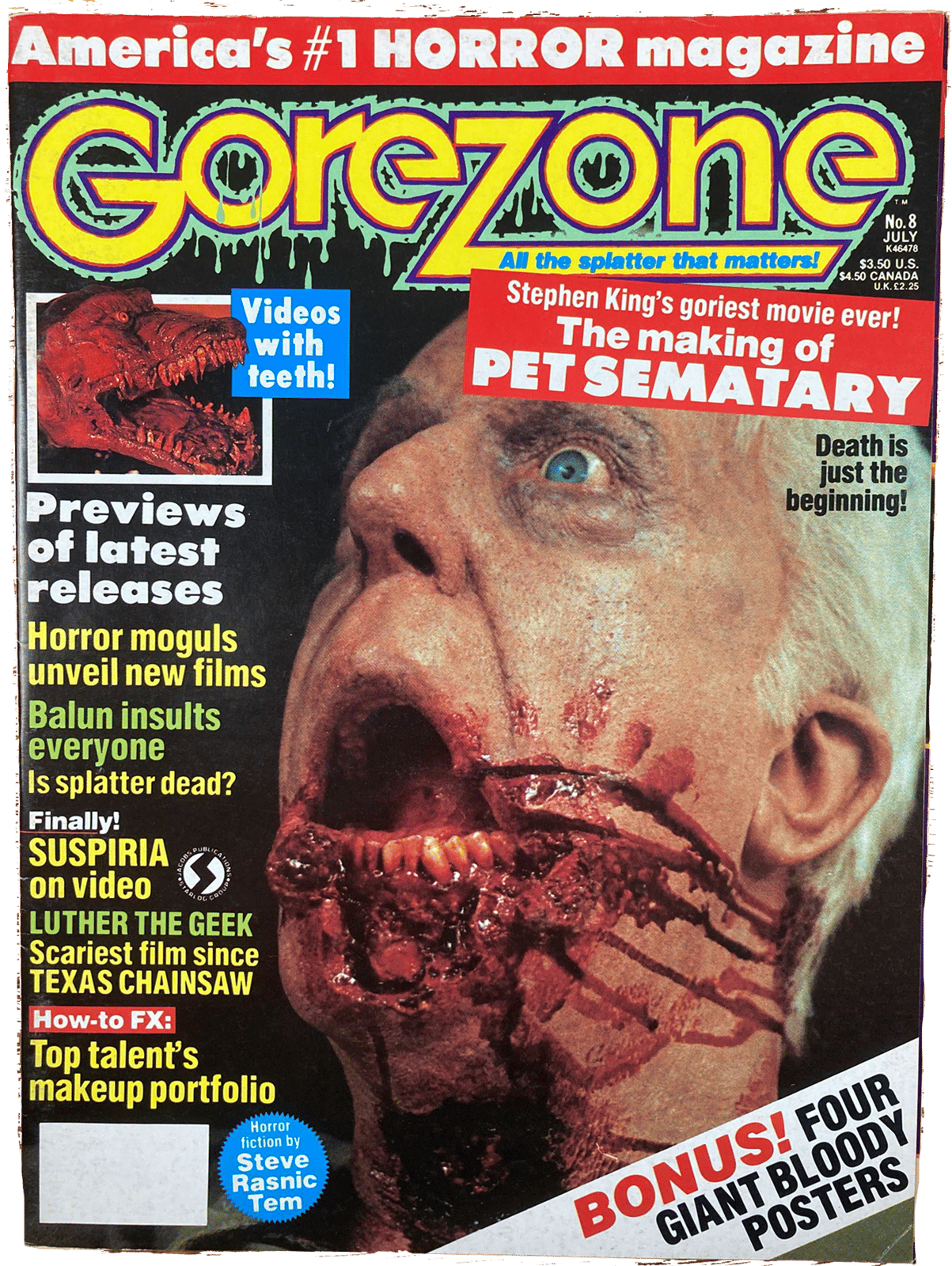Gorezone Magazine #8
