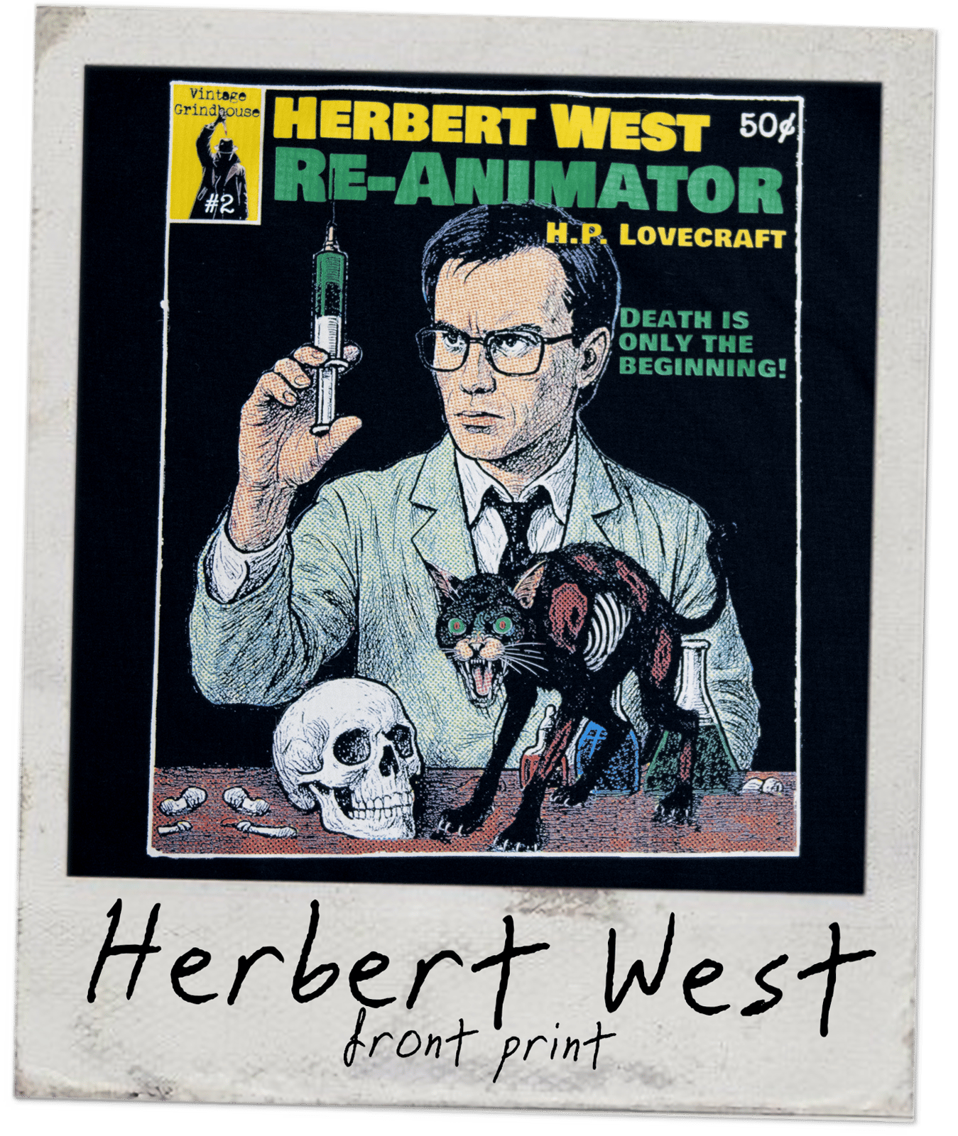 Herbert West, Re-animator - Pulp Edition #2 sweatshirt