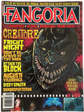Fangoria Magazine #306 cover featuring a menacing creature with sharp teeth and horror film titles in vintage grindhouse style.