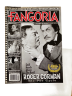 Fangoria Magazine #311 cover featuring Roger Corman in classic horror style with vintage film stills and award mention.