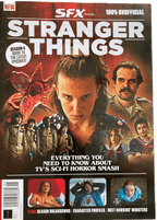 Stranger Things Season 4 unofficial bookzine cover featuring key characters and a monster from the sci-fi horror series.
