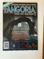 Fangoria Vol. 2 #7 Special Subscriber 2 Sided Cover showing eerie horror scene with shadowed figure and film strip detail