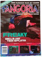 Fangoria Vol. 2 #9 magazine cover with horror film stills and bold text about monsters and splatter themes