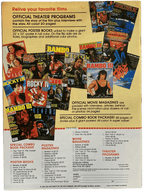 Fangoria Magazine #77 featuring vintage grindhouse movie posters and theater programs with classic film covers and interviews