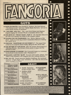 Fangoria Magazine #77 cover September 1988 featuring vintage horror film articles and black-and-white photos.