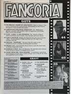Fangoria Magazine #78 cover page from October 1988 featuring vintage horror film articles and black-and-white images.