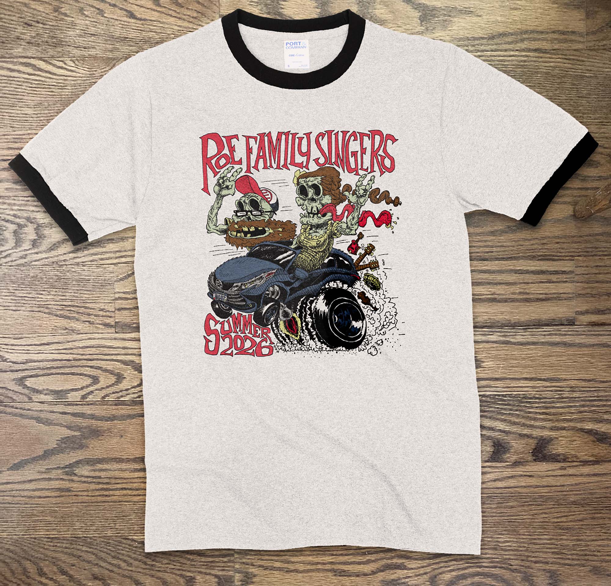 Personalized ringer-style t-shirt (Adult Unisex)