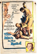 The Man in the Road ORIGINAL theatrical one-sheet (27"x41")