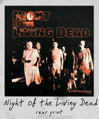 Night of the Living Dead hoodie - front and rear prints!