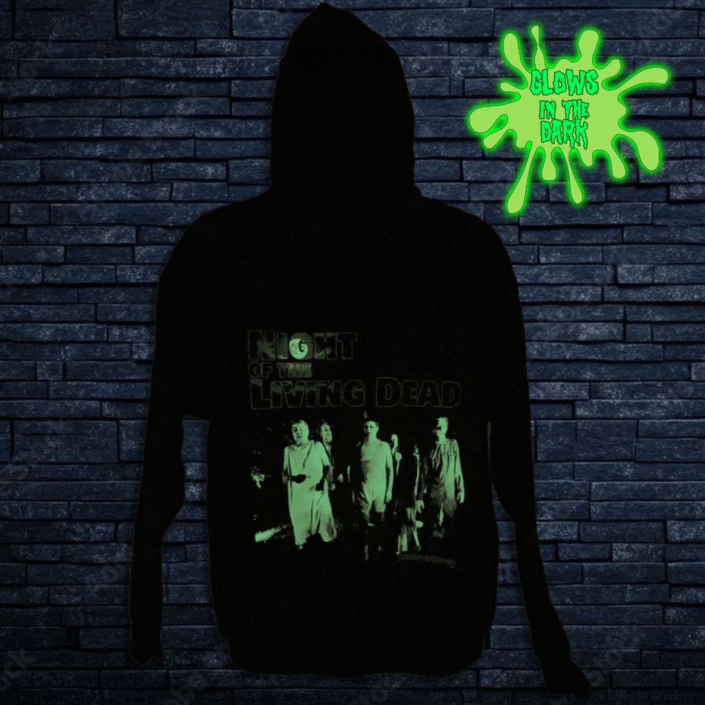 Night of the Living Dead hoodie - front and rear prints!