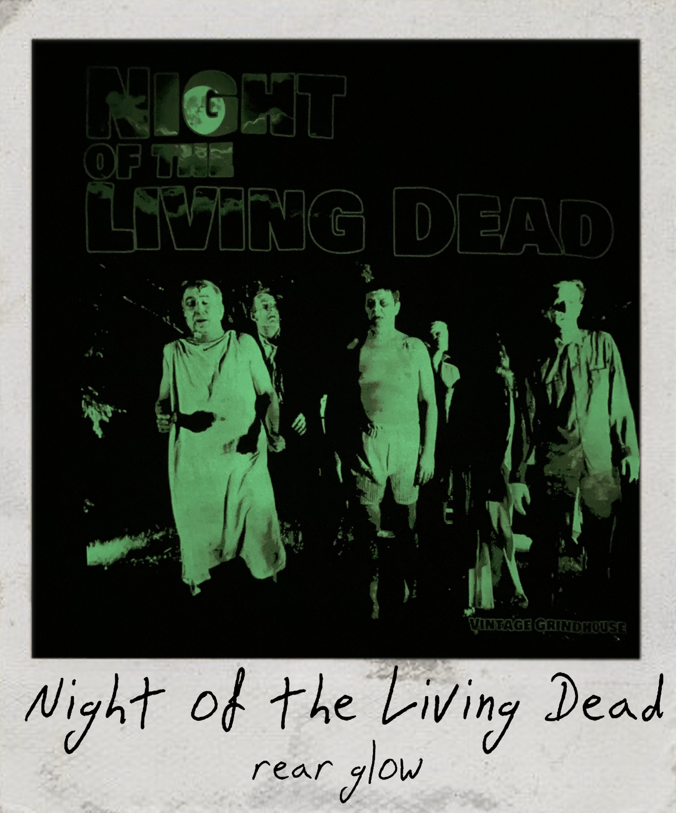 Night of the Living Dead hoodie - front and rear prints!