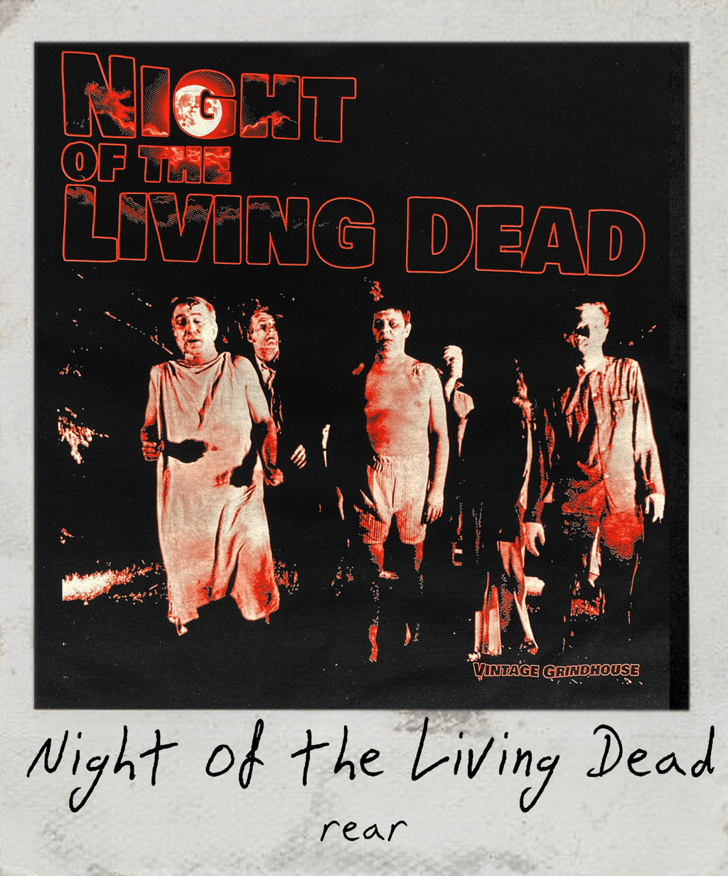 Night of the Living Dead sweatshirt - glows in the dark!