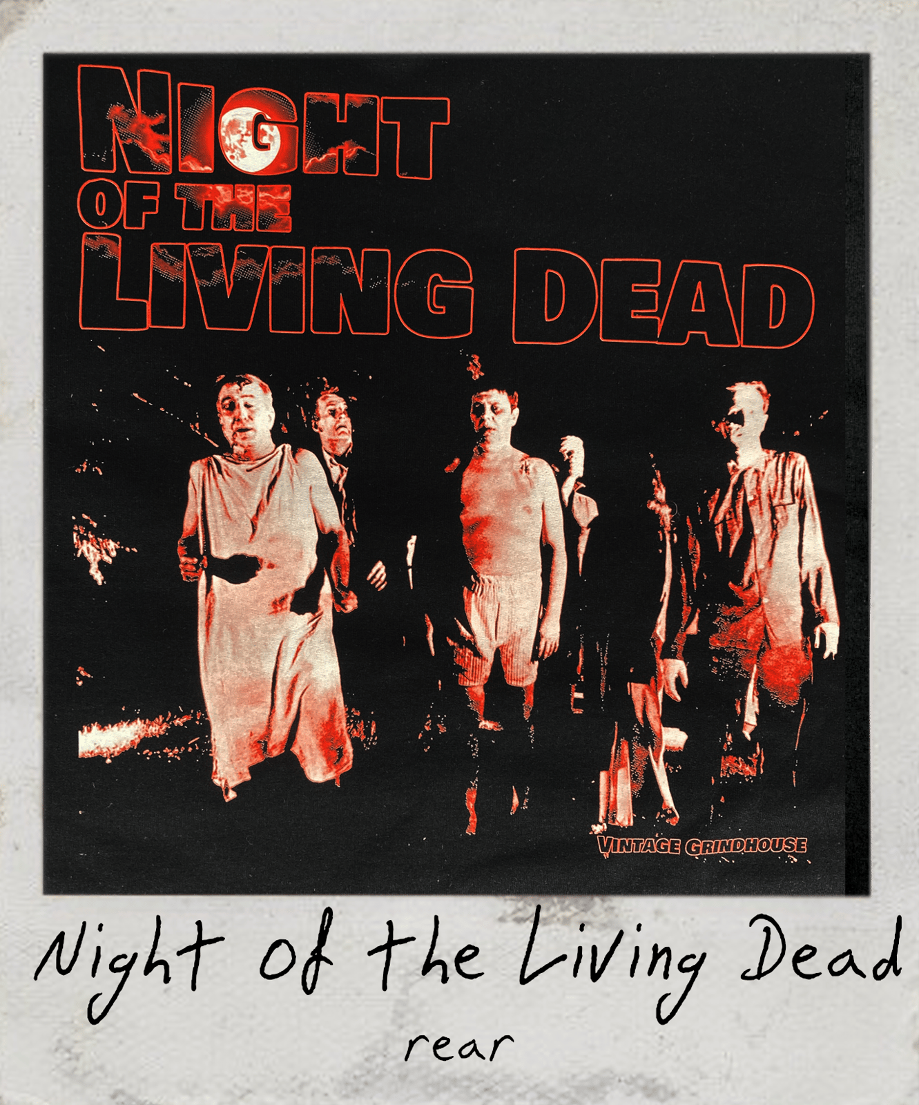 Night of the Living Dead sweatshirt - glows in the dark!