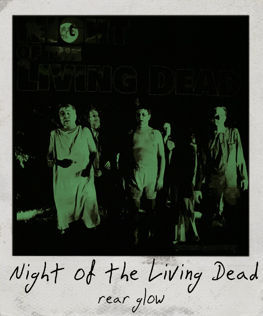 Night of the Living Dead sweatshirt - glows in the dark!