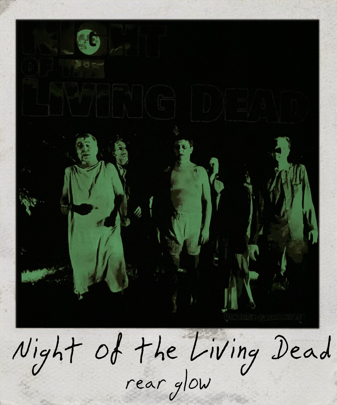 Night of the Living Dead sweatshirt - glows in the dark!