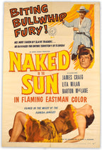 Naked in the Sun ORIGINAL theatrical one-sheet (27"x41")
