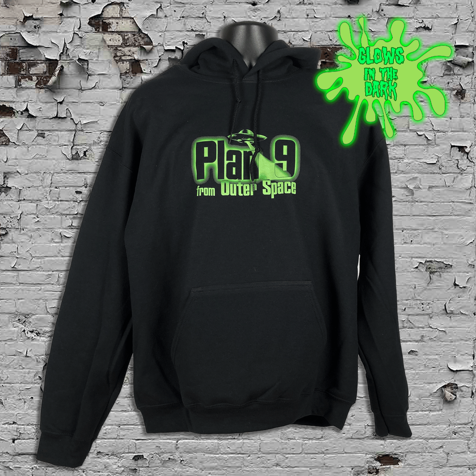 Plan 9 from Outer Space hoodie - front and rear prints!