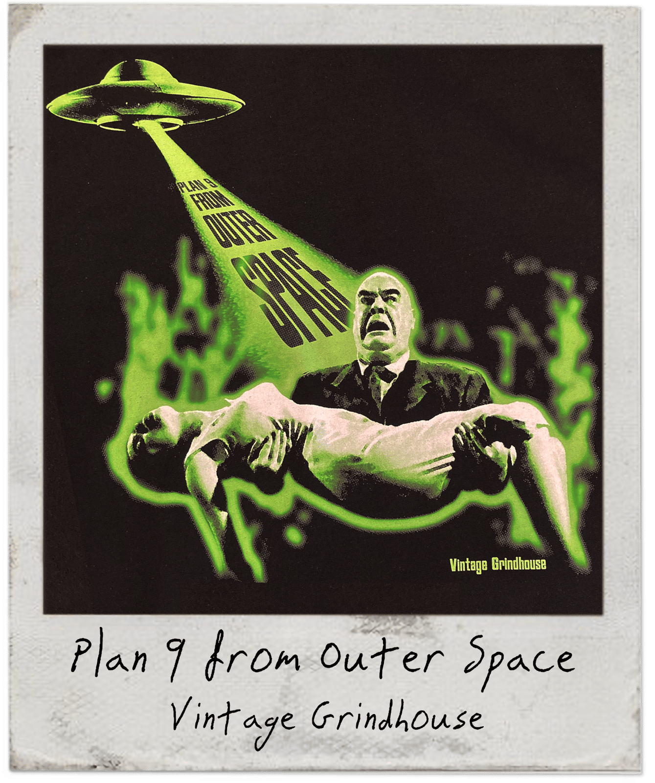 Plan 9 from Outer Space hoodie - front and rear prints!