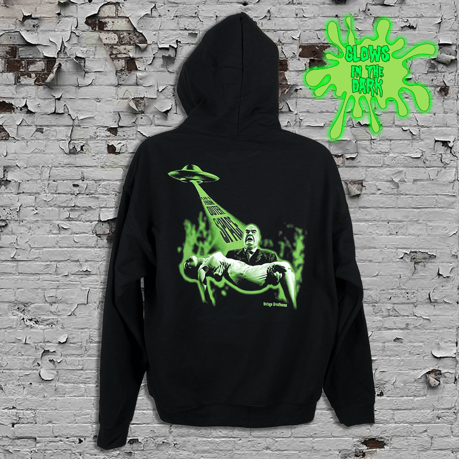 Plan 9 from Outer Space hoodie - front and rear prints!