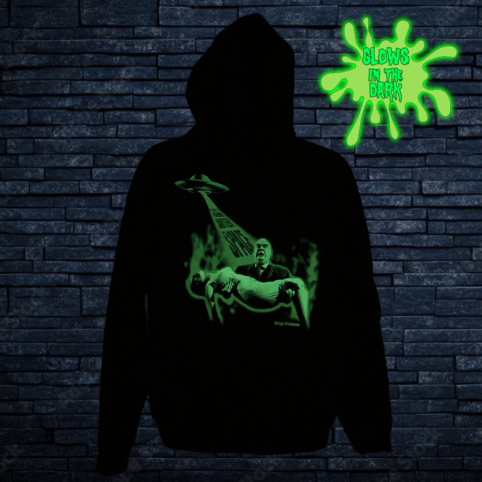 Plan 9 from Outer Space hoodie - front and rear prints!