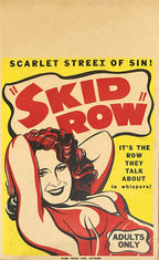 Skid  Row  (1943) window card (14"x22")