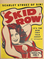 Skid  Row  (1943) window card (14"x22")