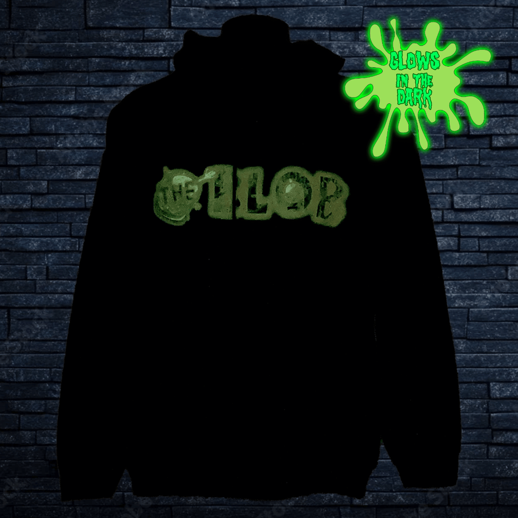 The Blob hoodie - front and rear prints!