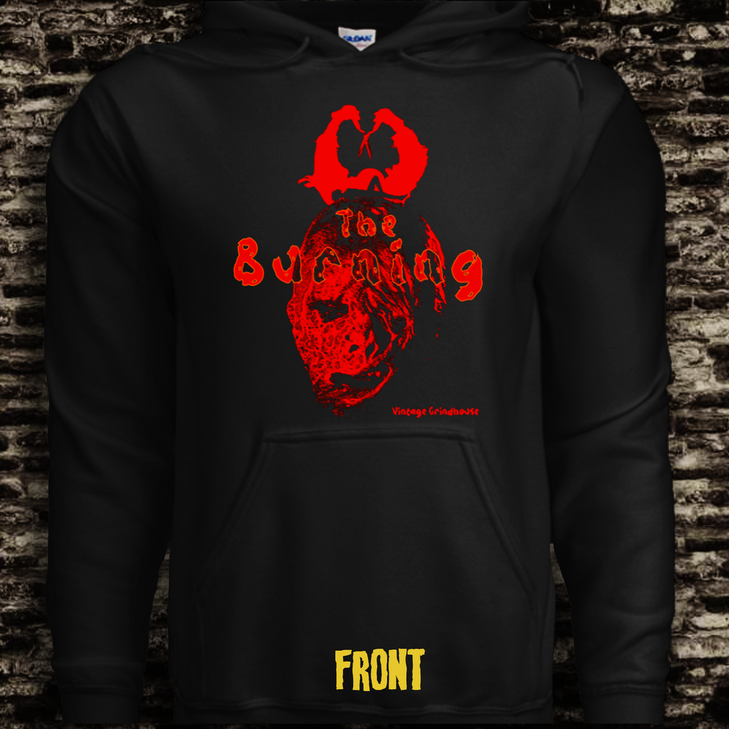 The Burning hoodie in black