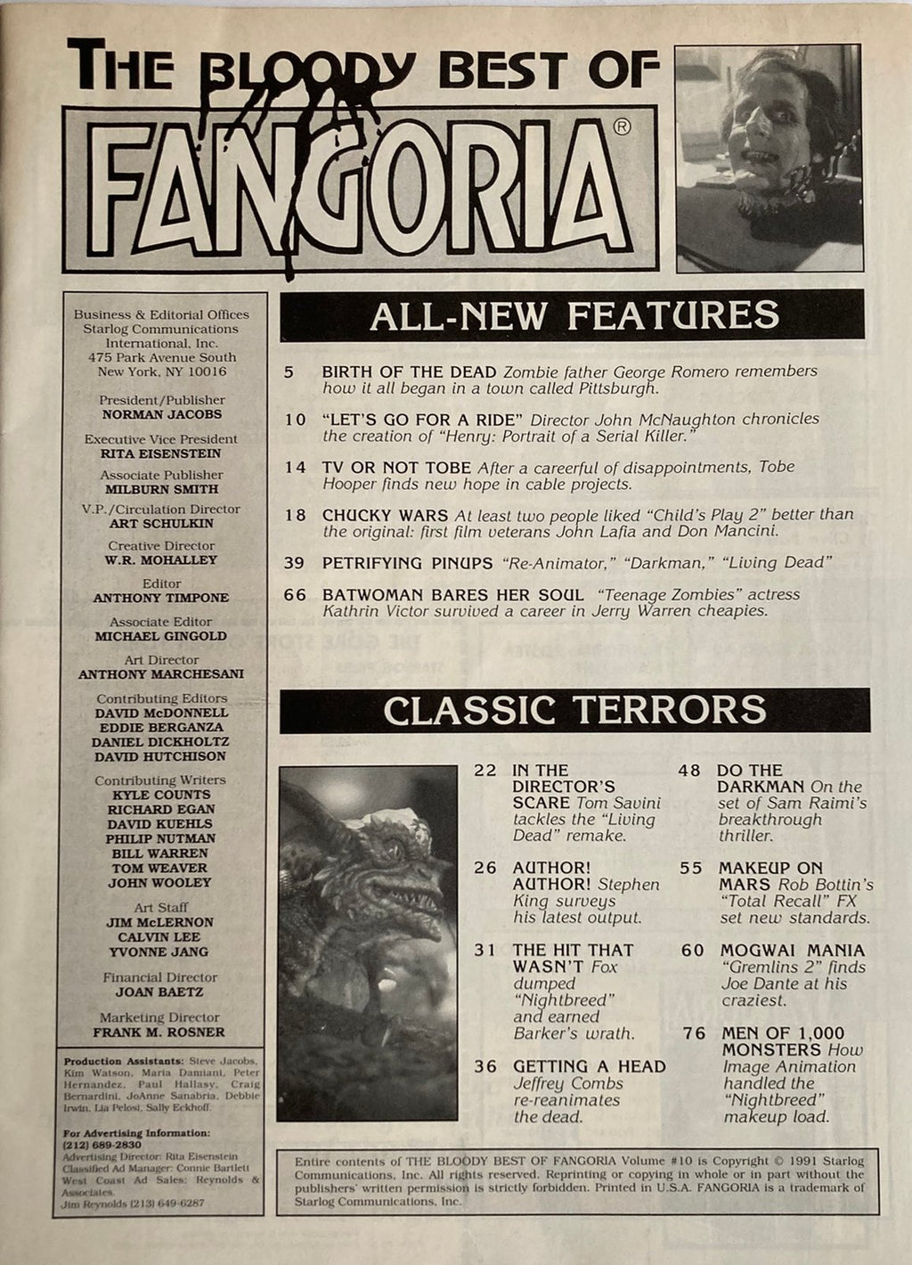Bloody Best of Fangoria #10