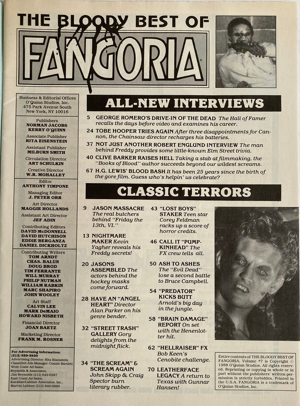 Bloody Best of Fangoria #7