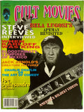 Magazine cover titled 'Cult Movies' featuring Steve Reeves and Bela Lugosi.