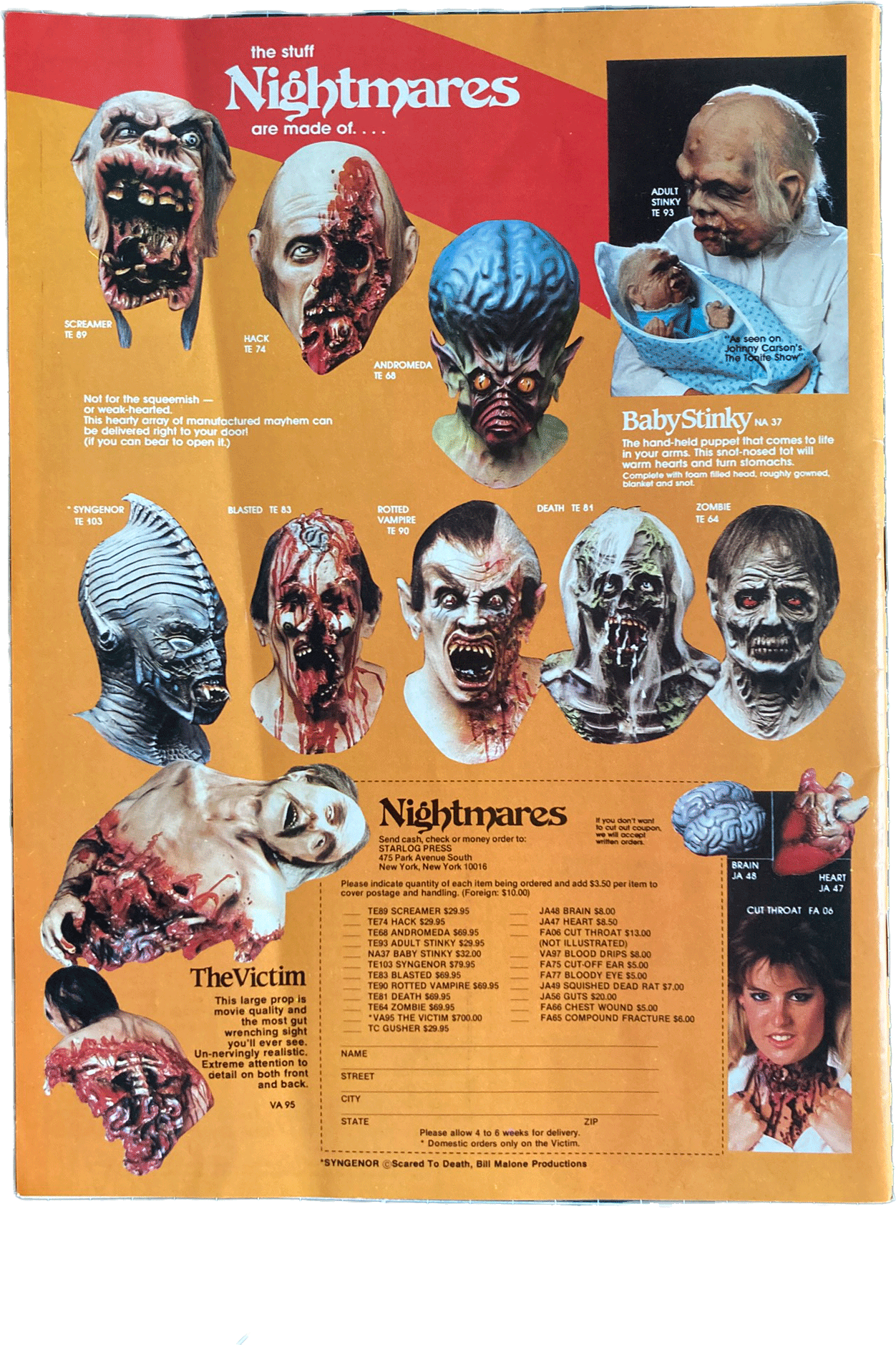 Fangoria Magazine #86