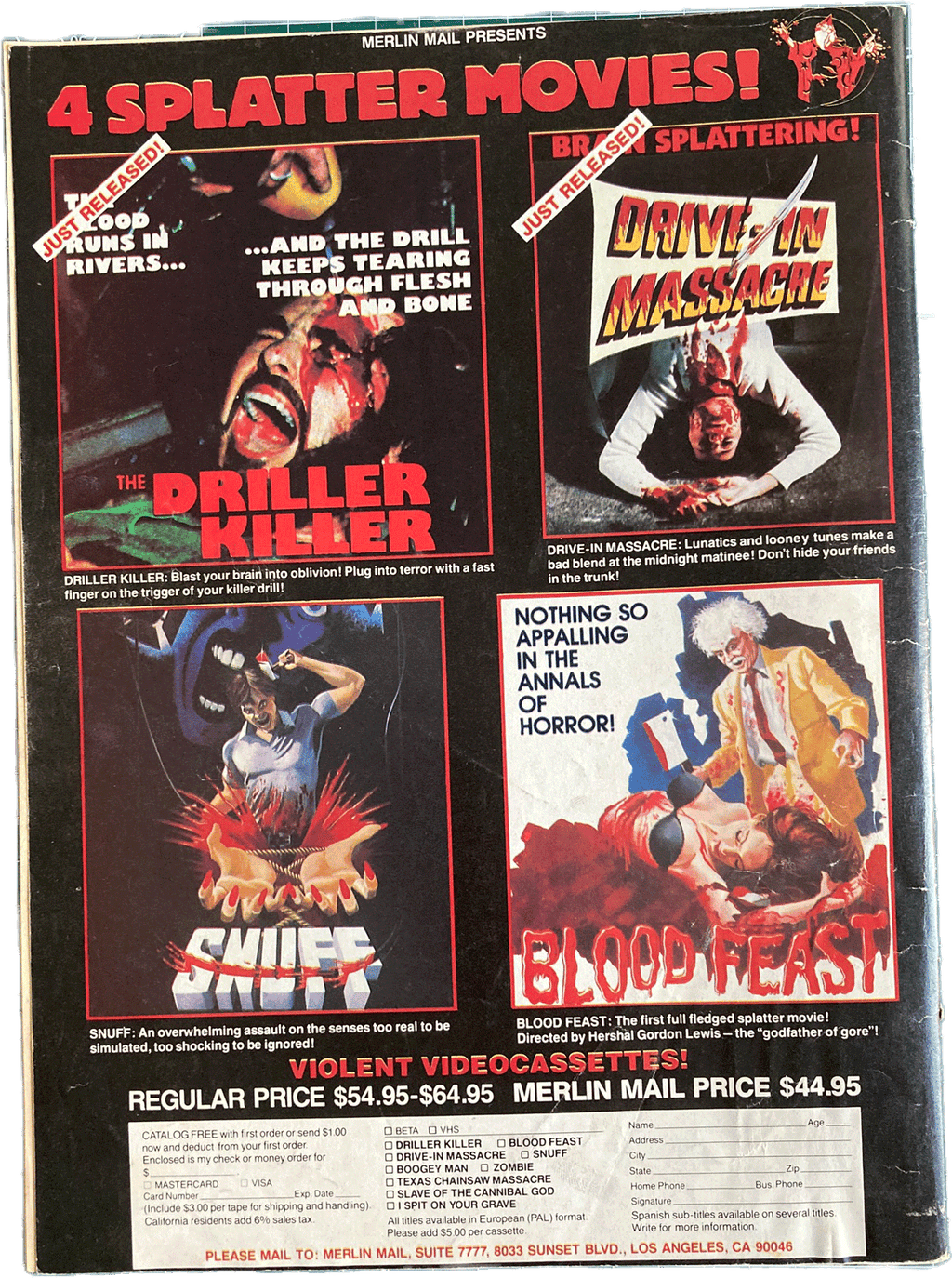 Fangoria Magazine #21  Rob Bottin and The Thing FX, Friday the 13th 3D and more