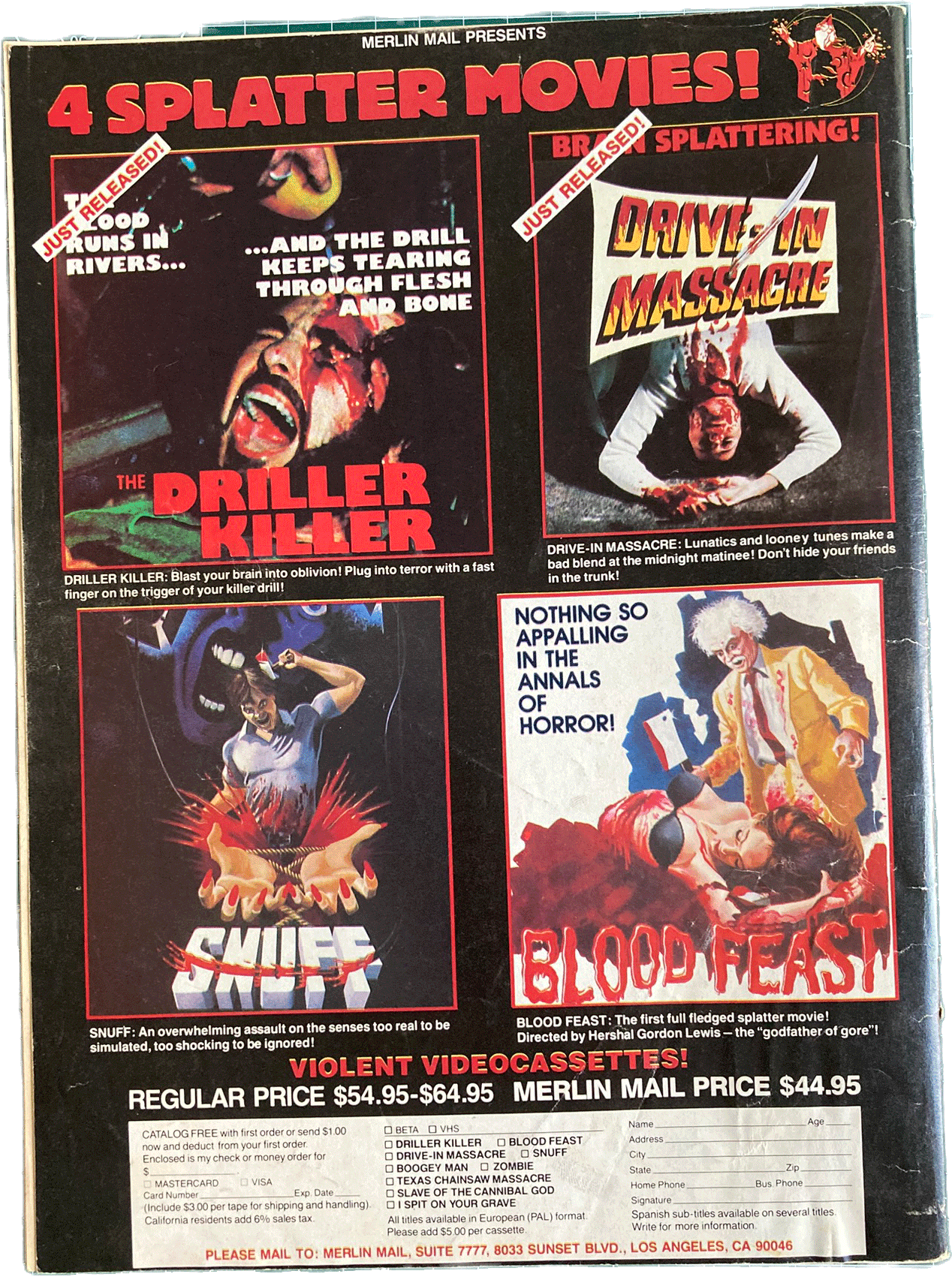 Fangoria Magazine #21  Rob Bottin and The Thing FX, Friday the 13th 3D and more