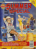 Comic book cover featuring 'Doctor Who Summer Special' with characters by a TARDIS.