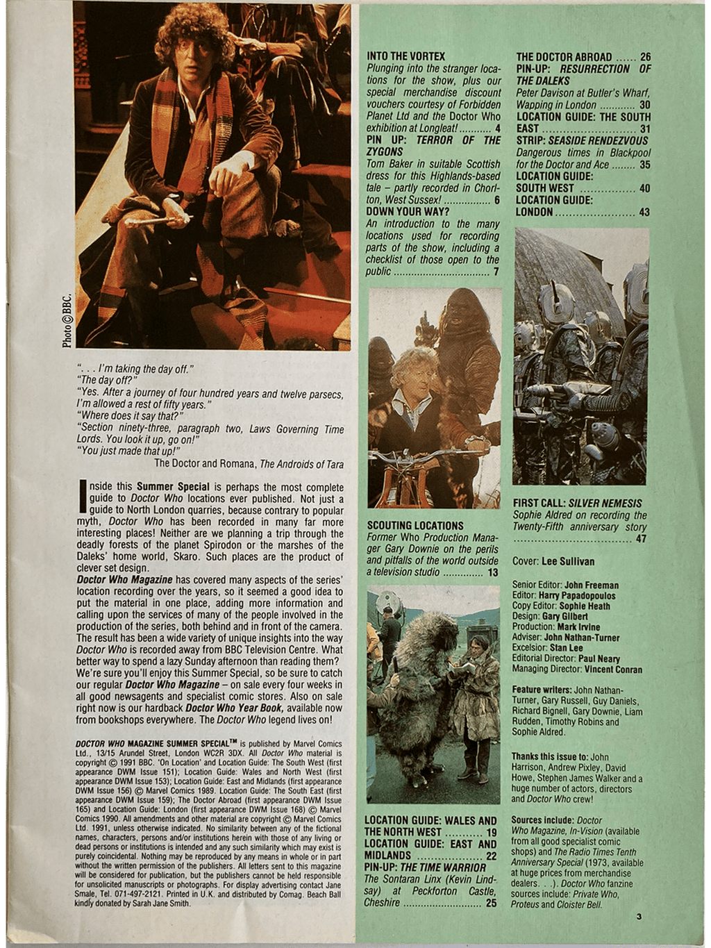 Dr. Who 1991 Summer Special