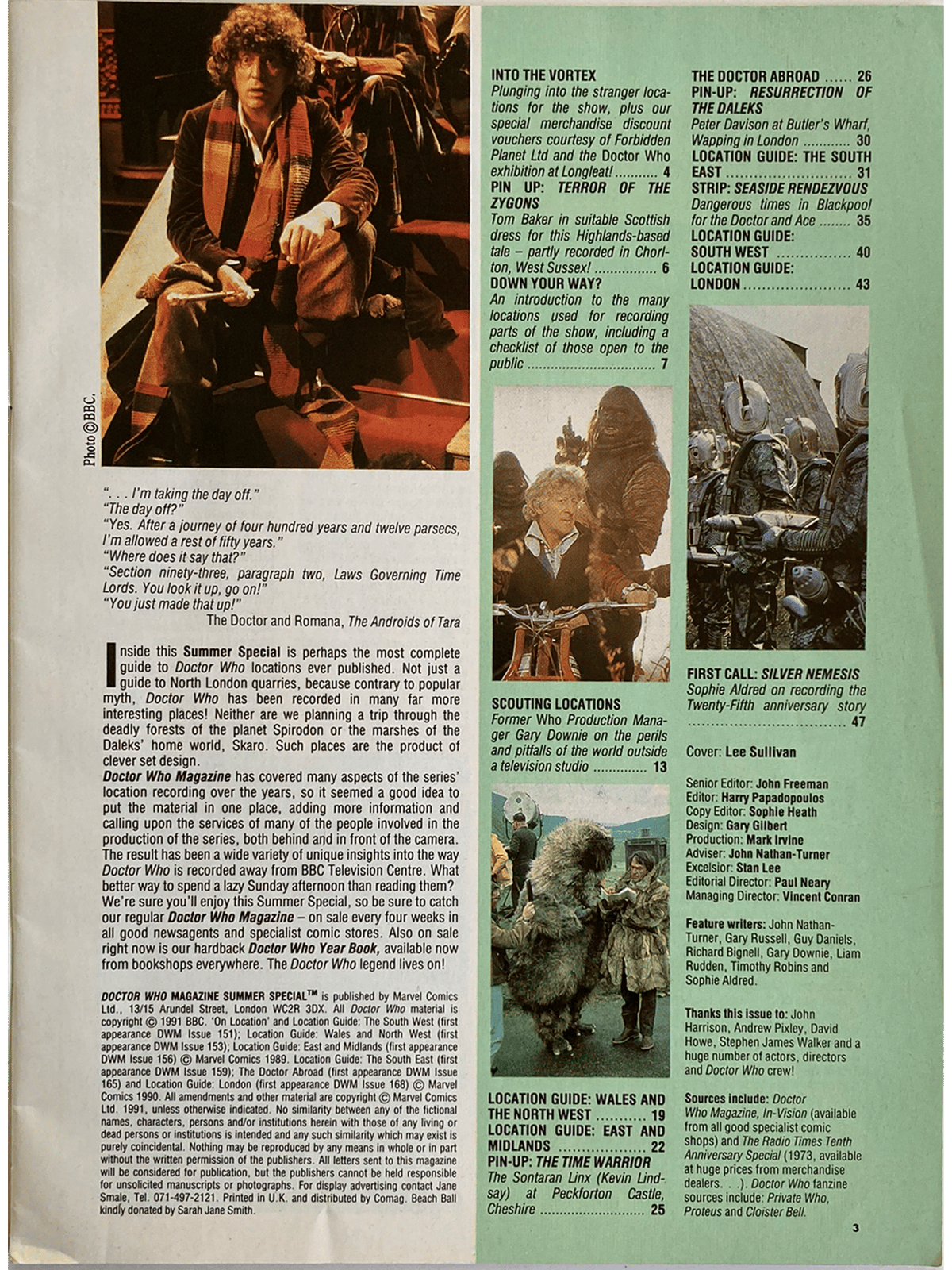 Dr. Who 1991 Summer Special